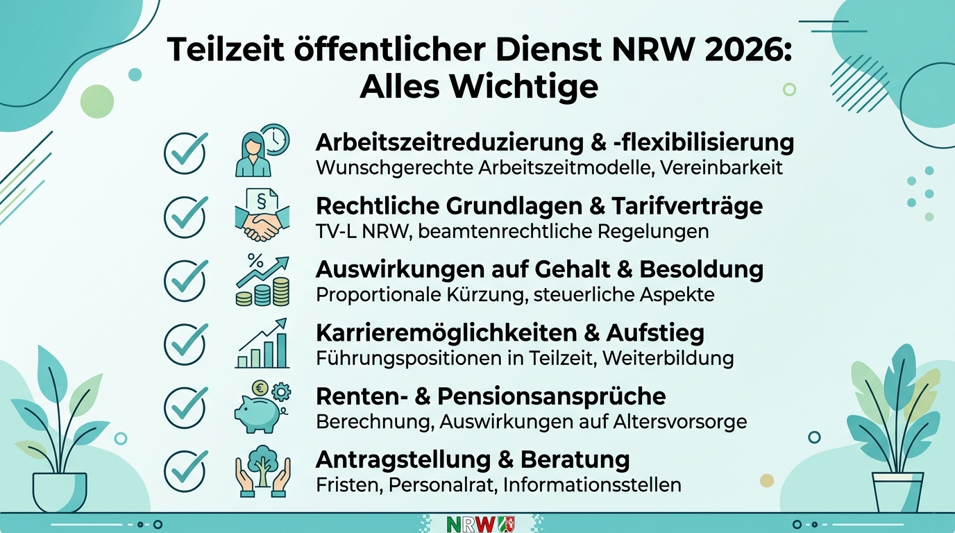 Infografik: teilzeit öffentlicher dienst nrw