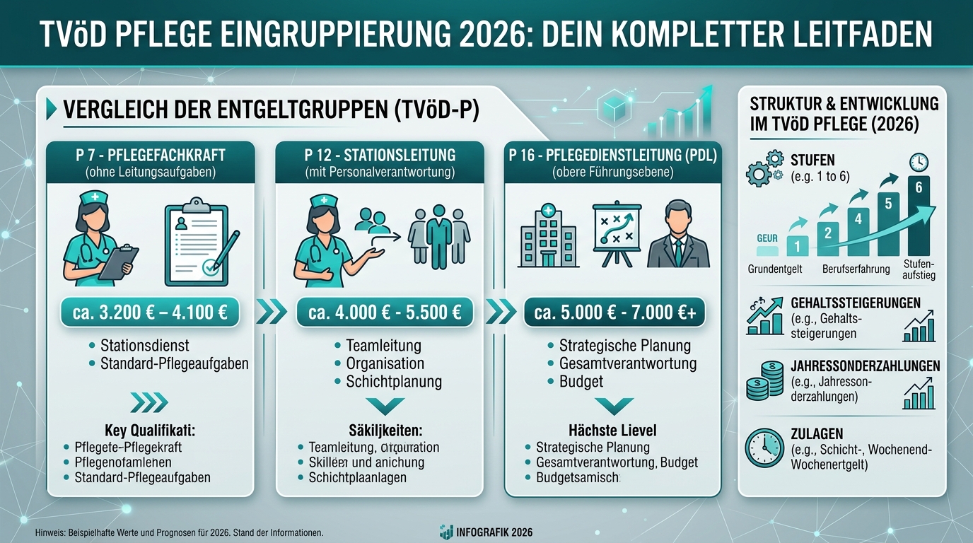 Infografik: tvoed pflege eingruppierung