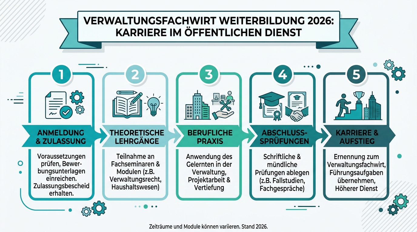 Infografik: verwaltungsfachwirt weiterbildung