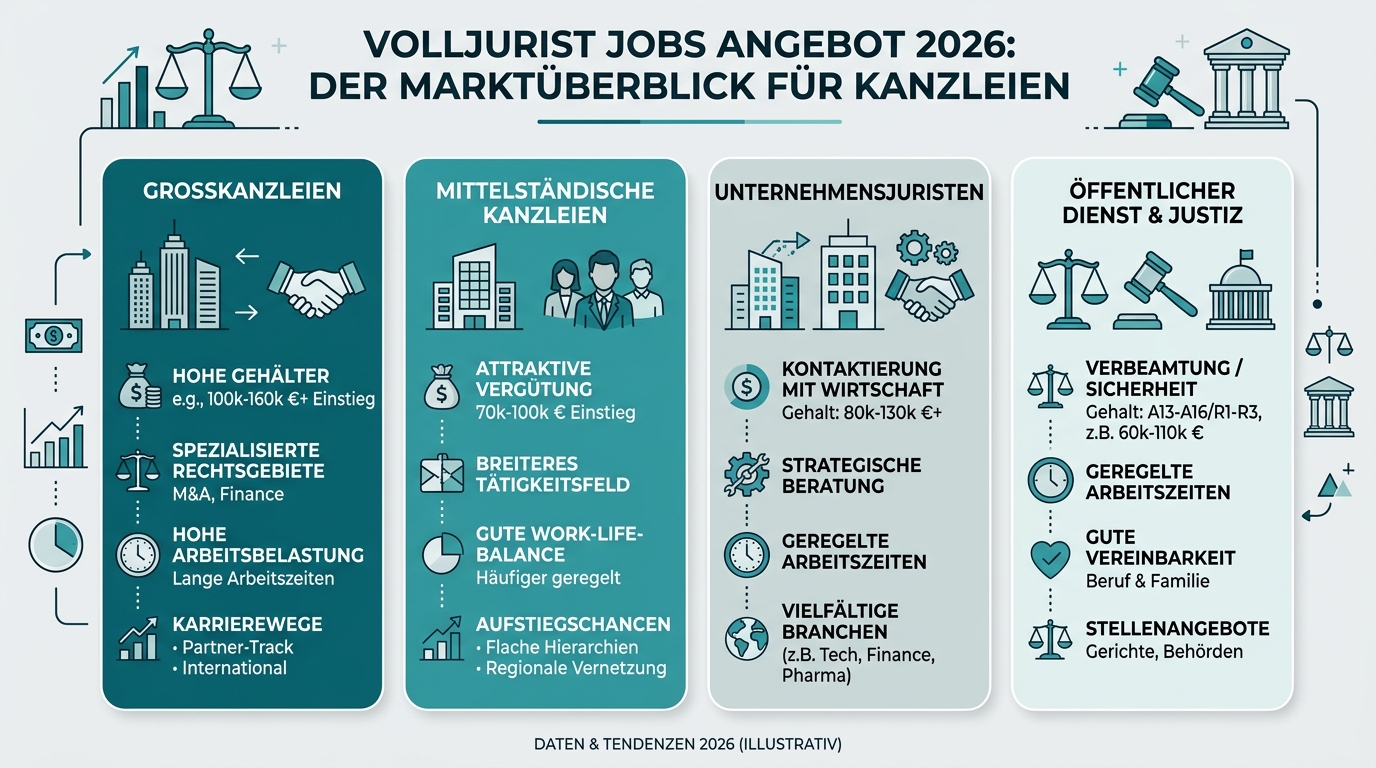Infografik: volljurist jobs angebot