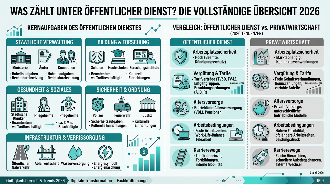 Infografik: was zählt unter öffentlicher dienst?