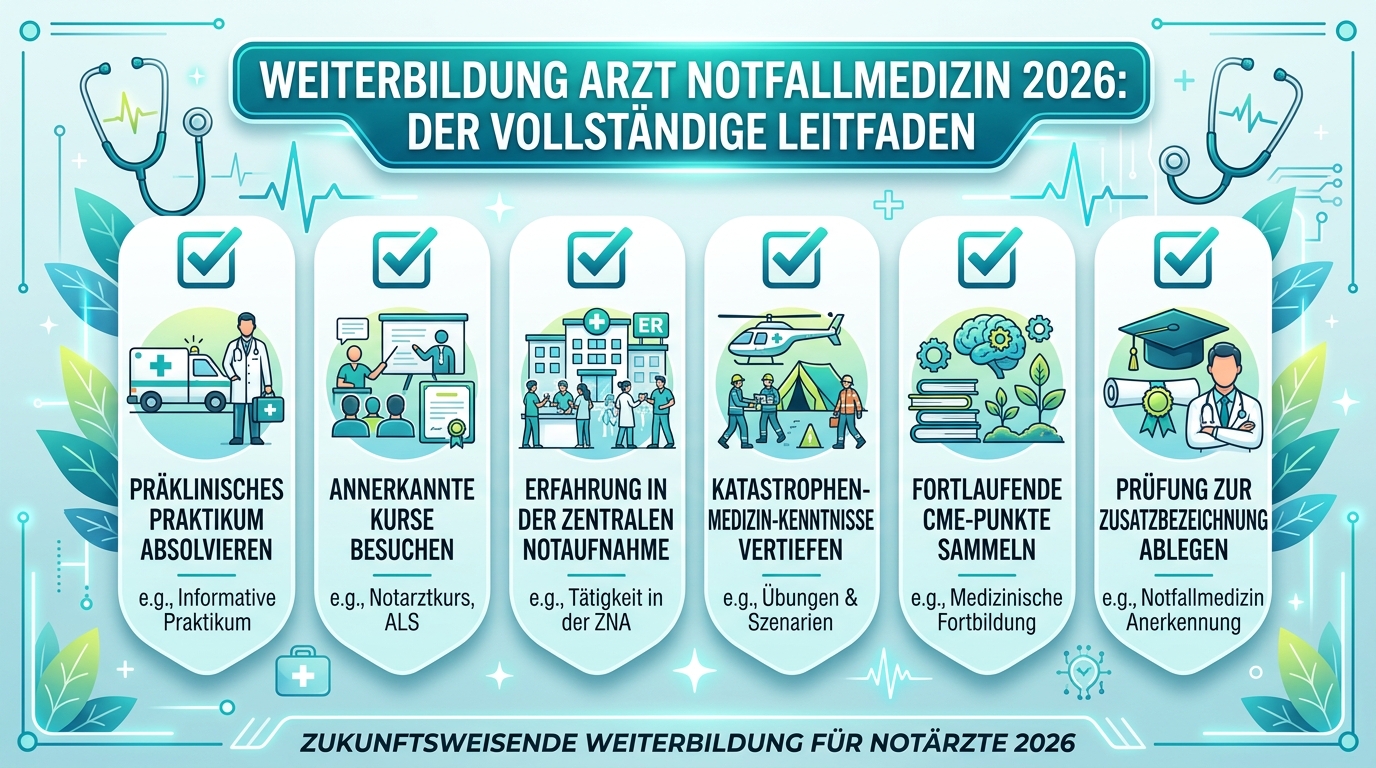 Infografik: weiterbildung arzt notfallmedizin