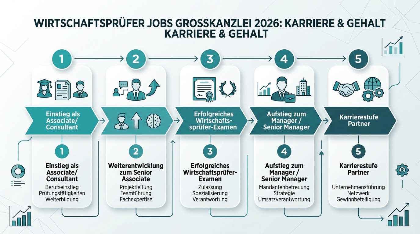 Infografik: wirtschaftsprüfer jobs großkanzlei