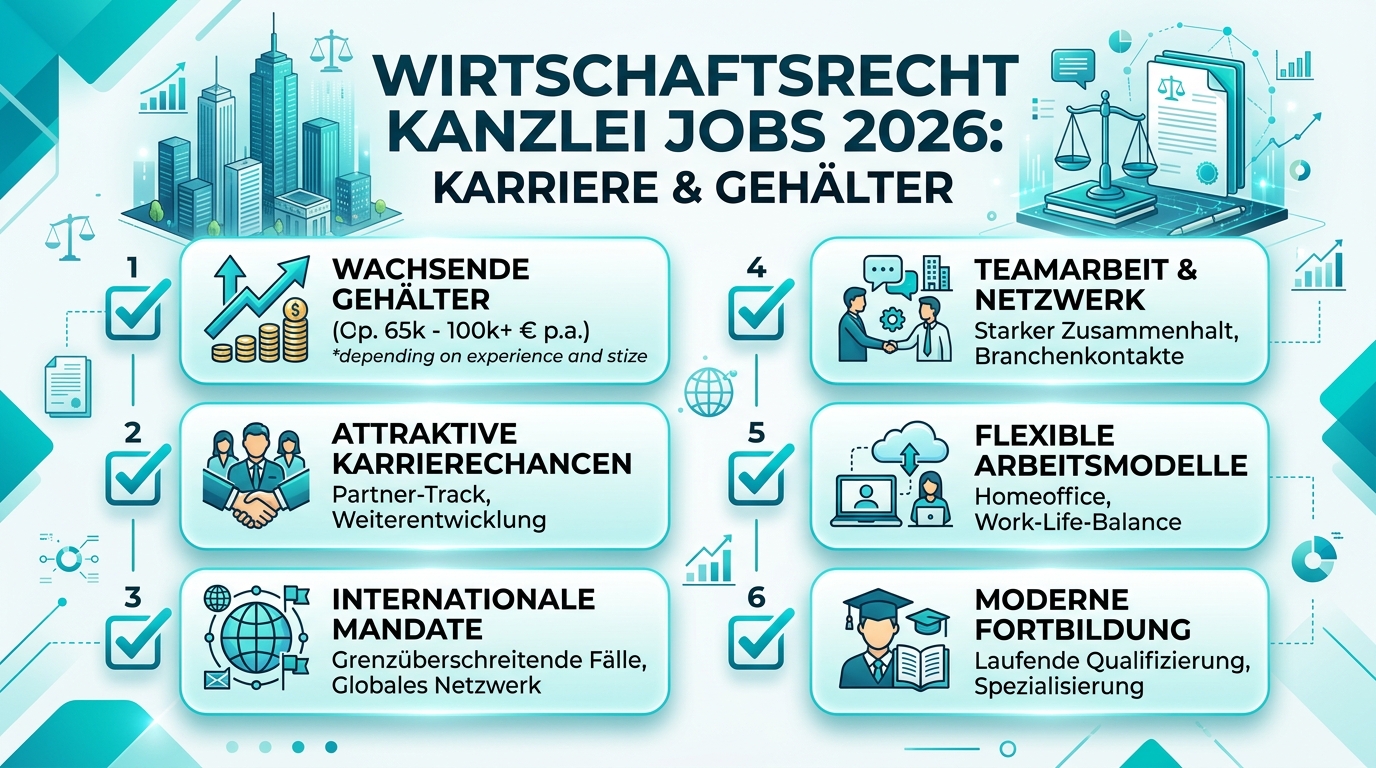 Infografik: wirtschaftsrecht kanzlei jobs