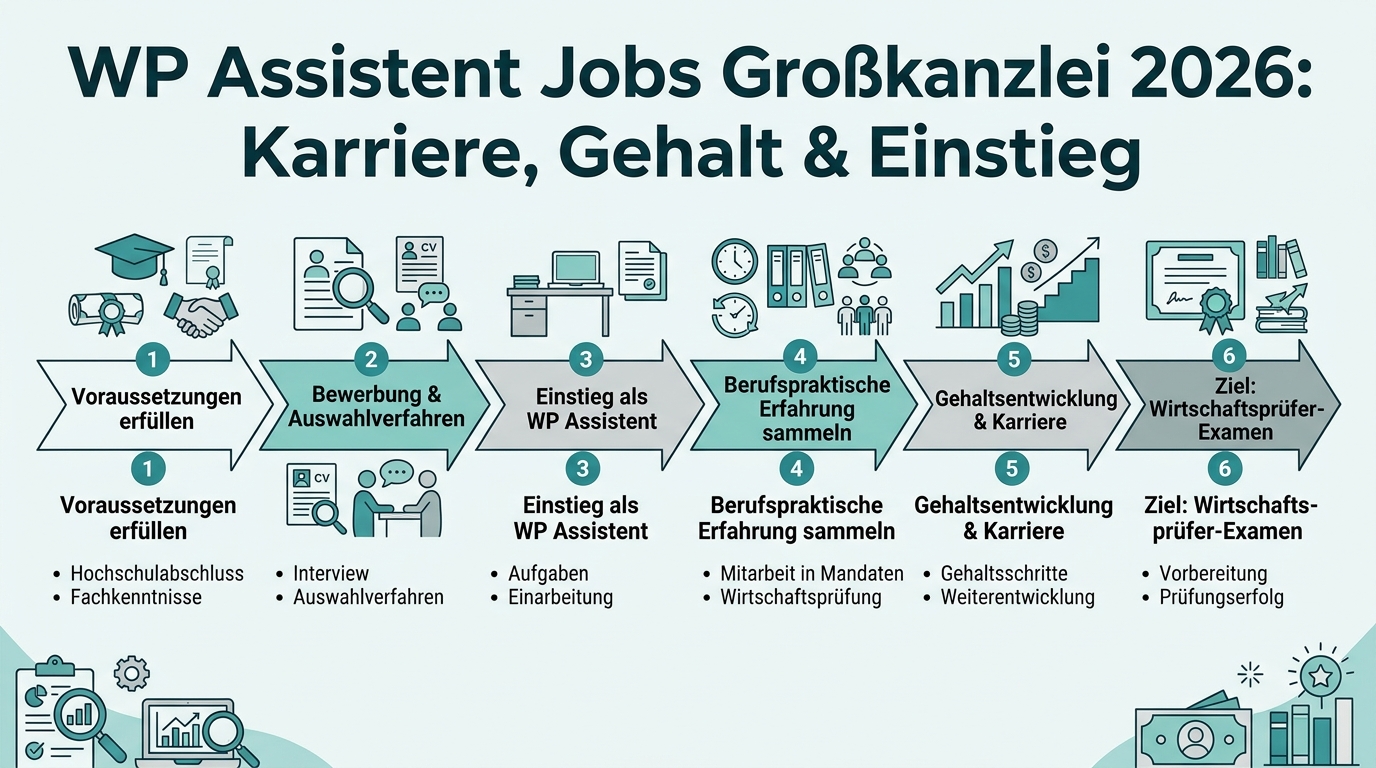Infografik: wp assistent jobs großkanzlei